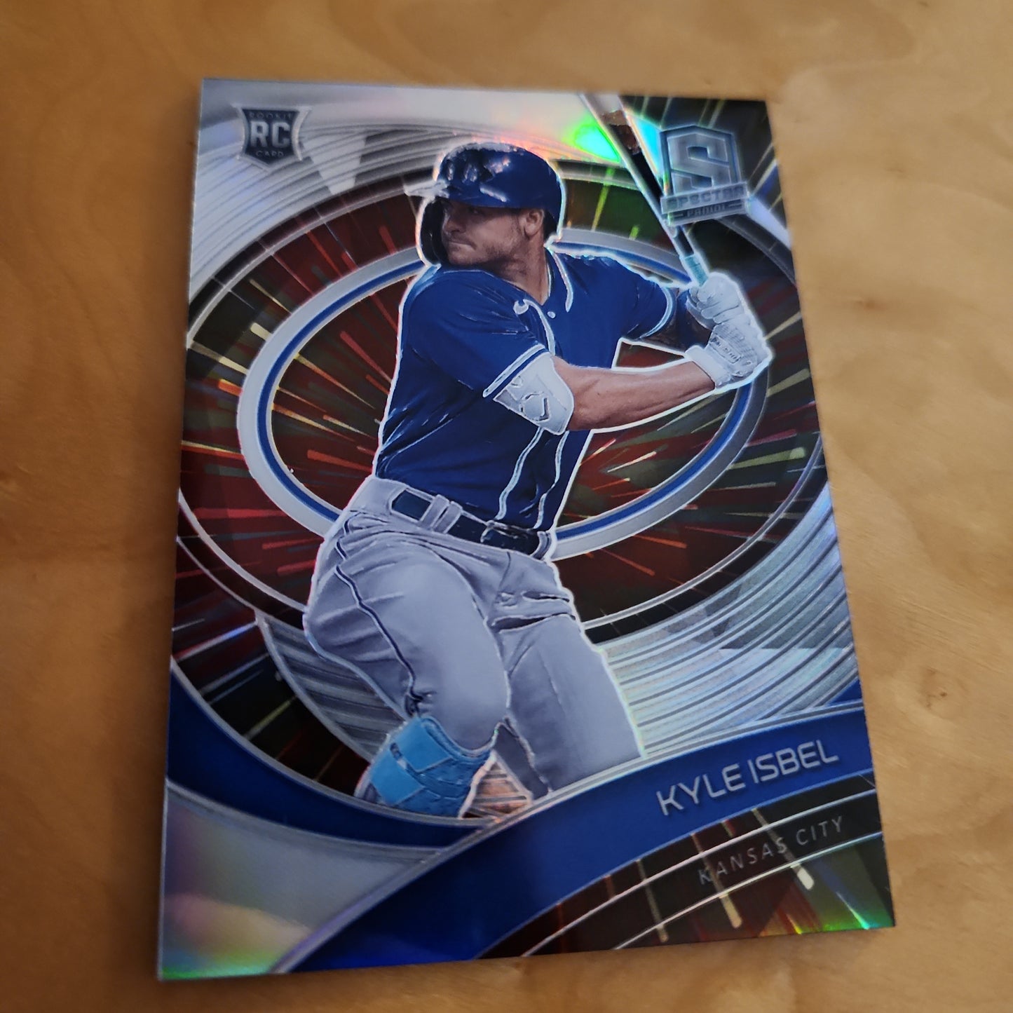 Panini Baseball Prizm Spectra Kyle Isbel RC 31/75 #156