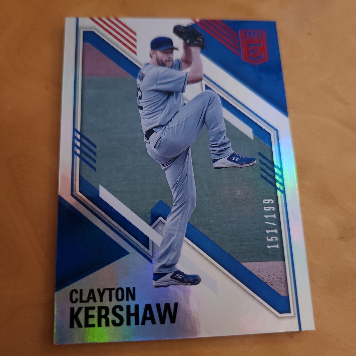 Panini Elite Red Baseball Clayton Kreshaw 151/199 #42