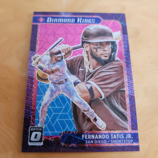 Panini Optic Prizm Diamond Kings Baseball Lazer Fernando Tatis Jr. 085/249 #27