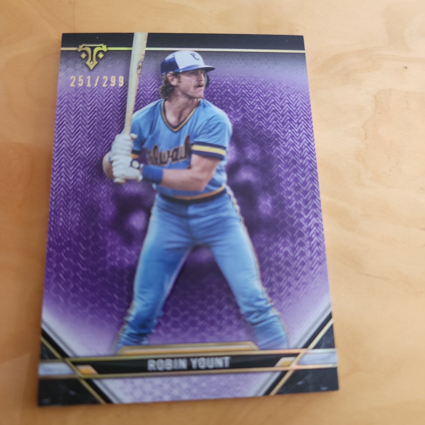 Topps Purple Robin Yount 251/299 #35
