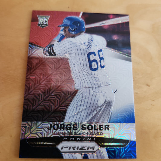 Panini Prizm Refractor Baseball Jorge Soler RC #175
