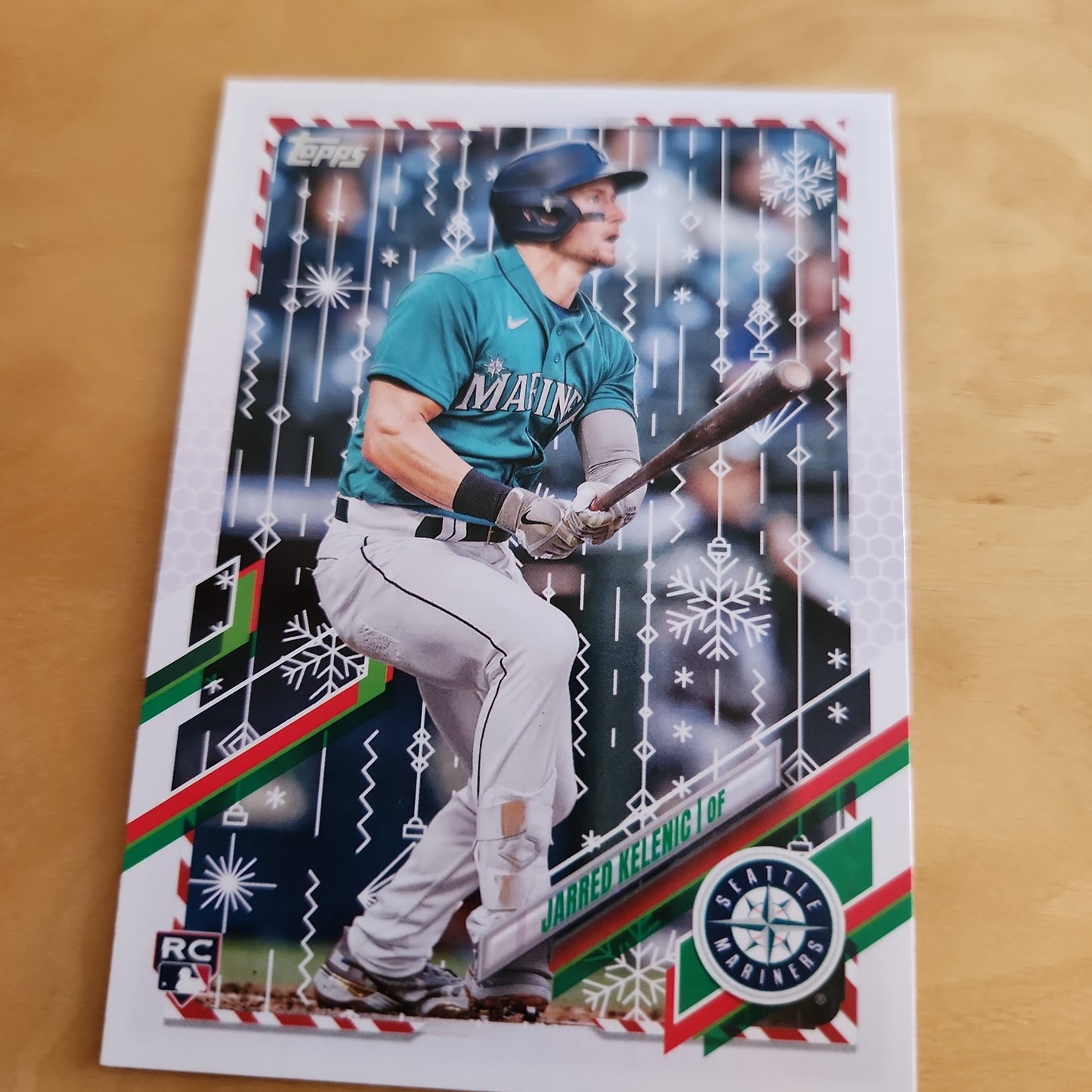 Topps Holiday Baseball Jarred Kelenic RC #HW86