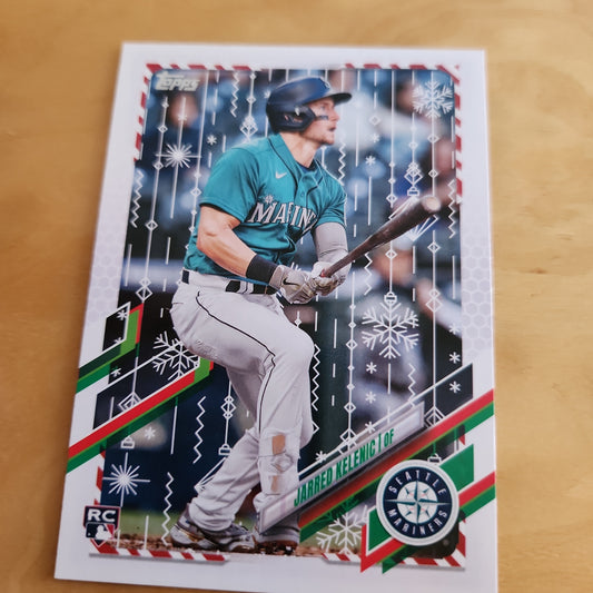 Topps Holiday Baseball Jarred Kelenic RC #HW86