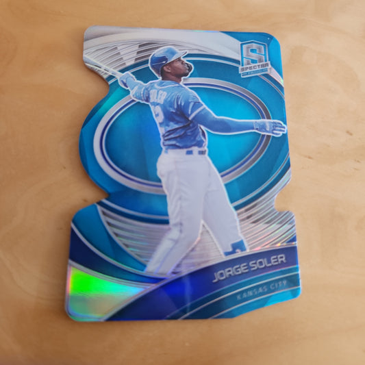 Panini Prizm Spectra Blue Baseball Dye-Cut Jorge Soler 41/45 #21