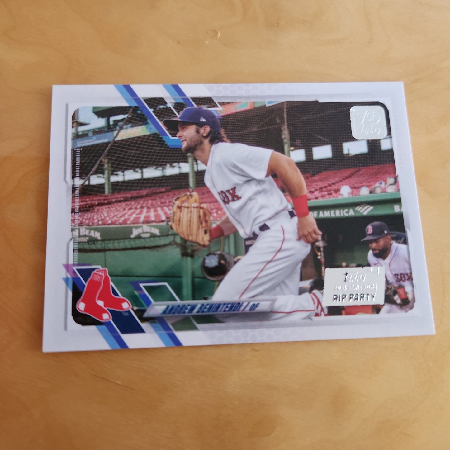 Topps Baseball RIP Party 70th Anniversary Andrew Benintendi 10/10 #154