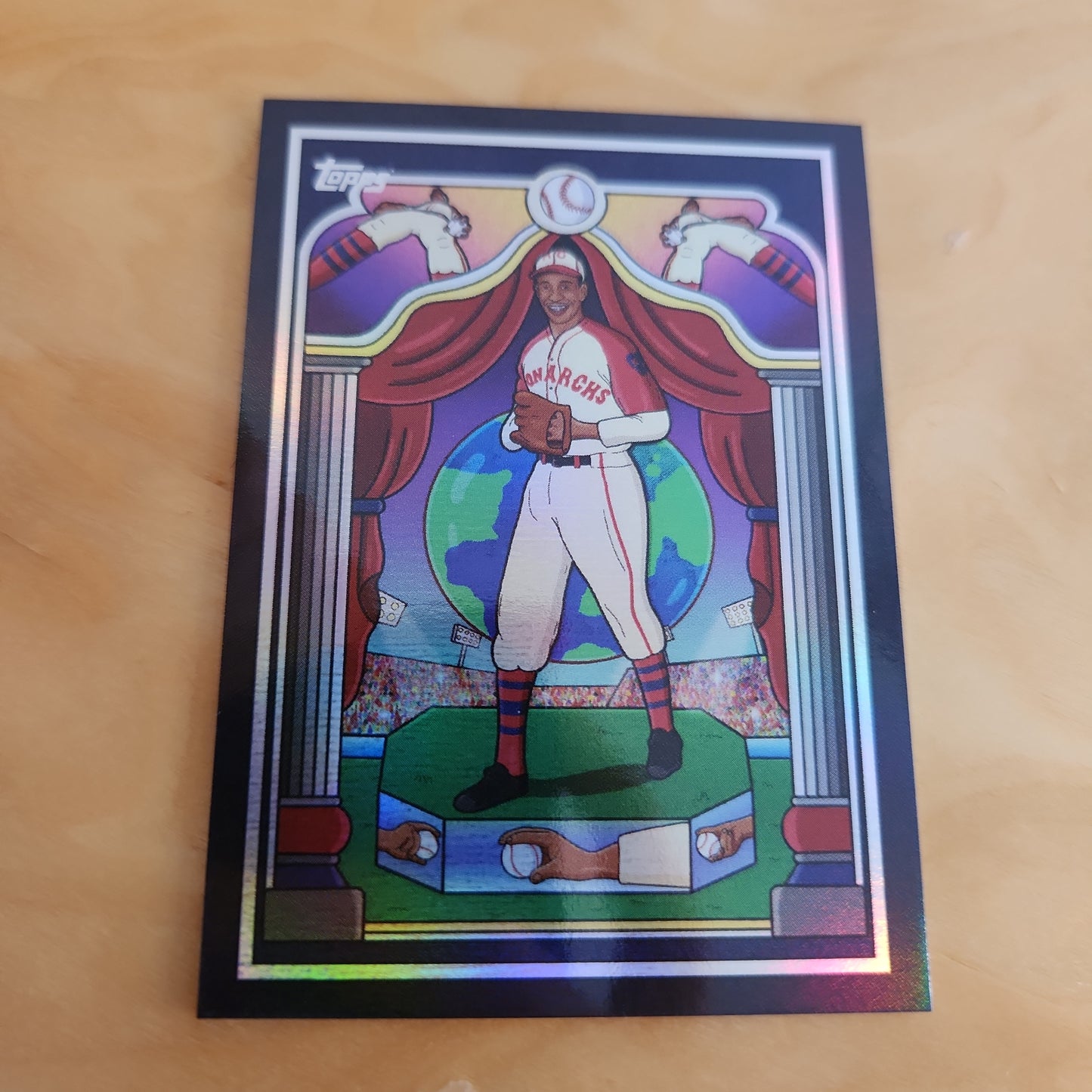 Topps Baseball Art Satchel Paige 061/101 #8