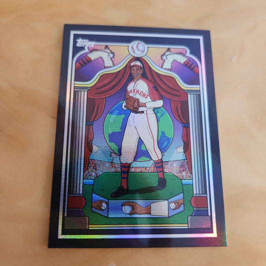 Topps Baseball Art Satchel Paige 061/101 #8