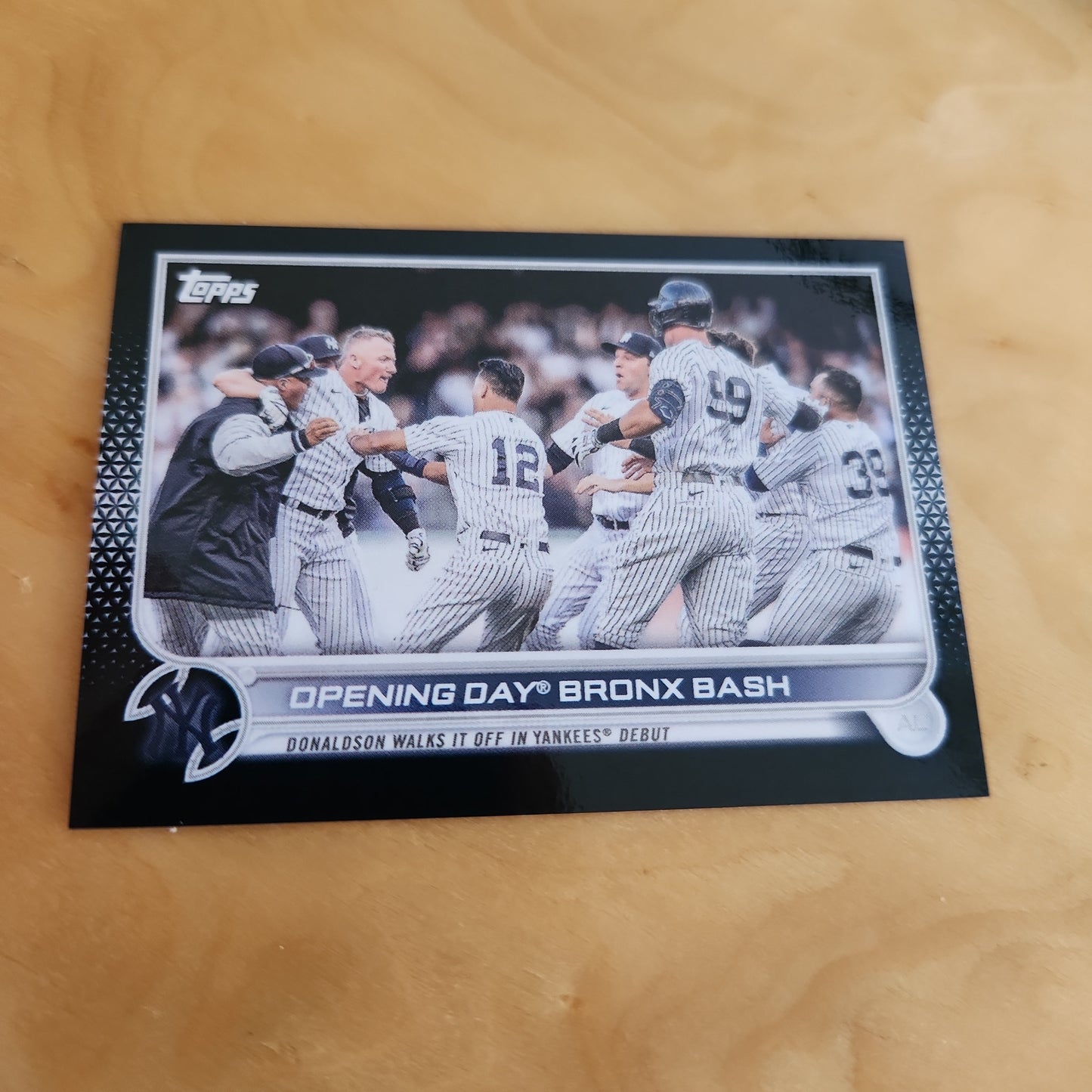 Topps Baseball Mini Black Veteran Combos Josh Donaldson & Aaron Judge #US45