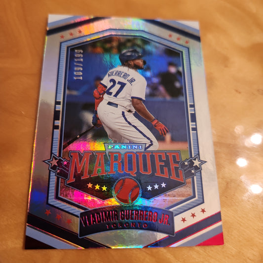 Panini Marquee Baseball Red Holo Vladimir Guerrero Jr. 109/199 #19