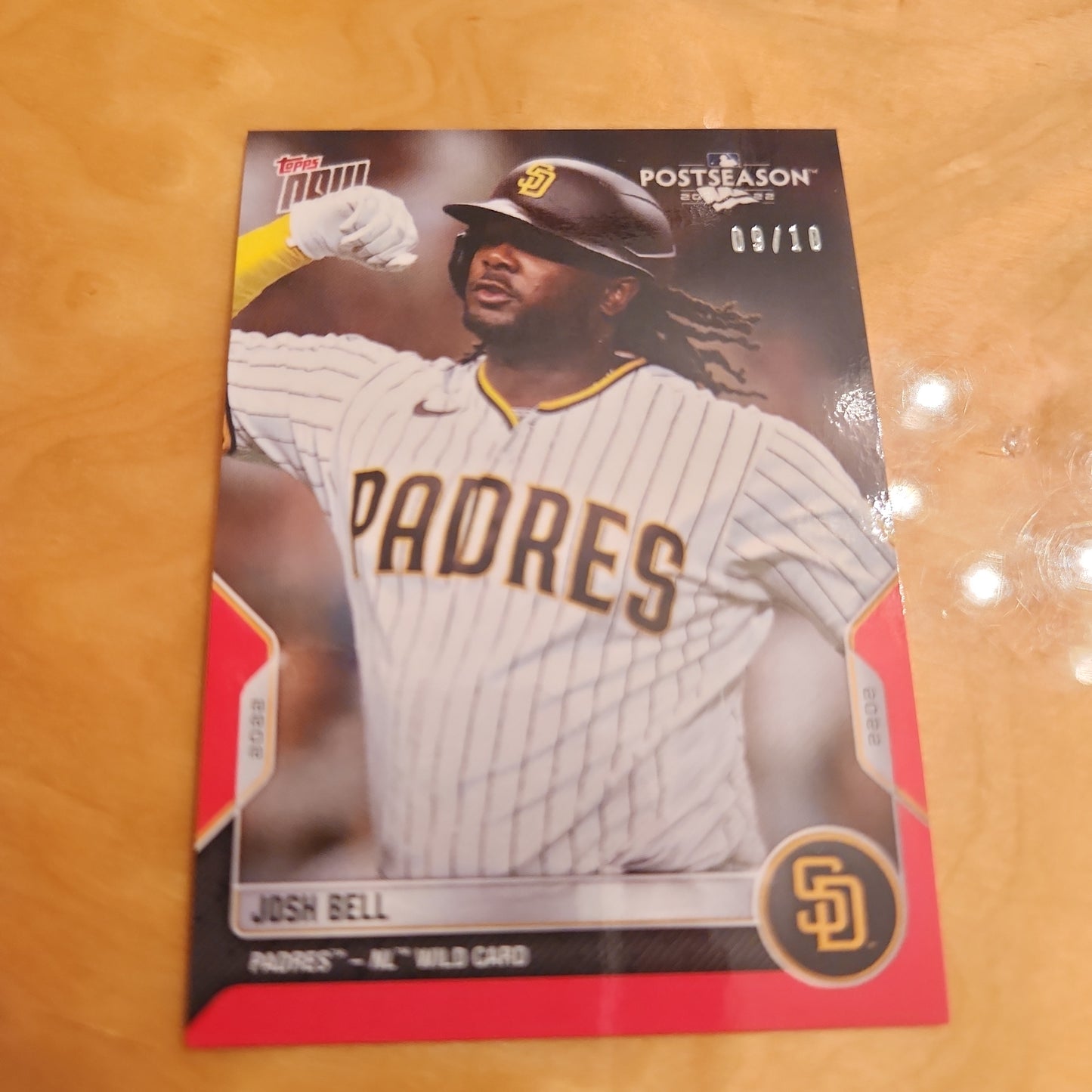 Topps Now Postseason Baseball Red Josh Bell 9/10 #PS-107