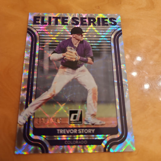 Panini Elite Series Donruss Baseball Trevor Story 169/349 #ES-8