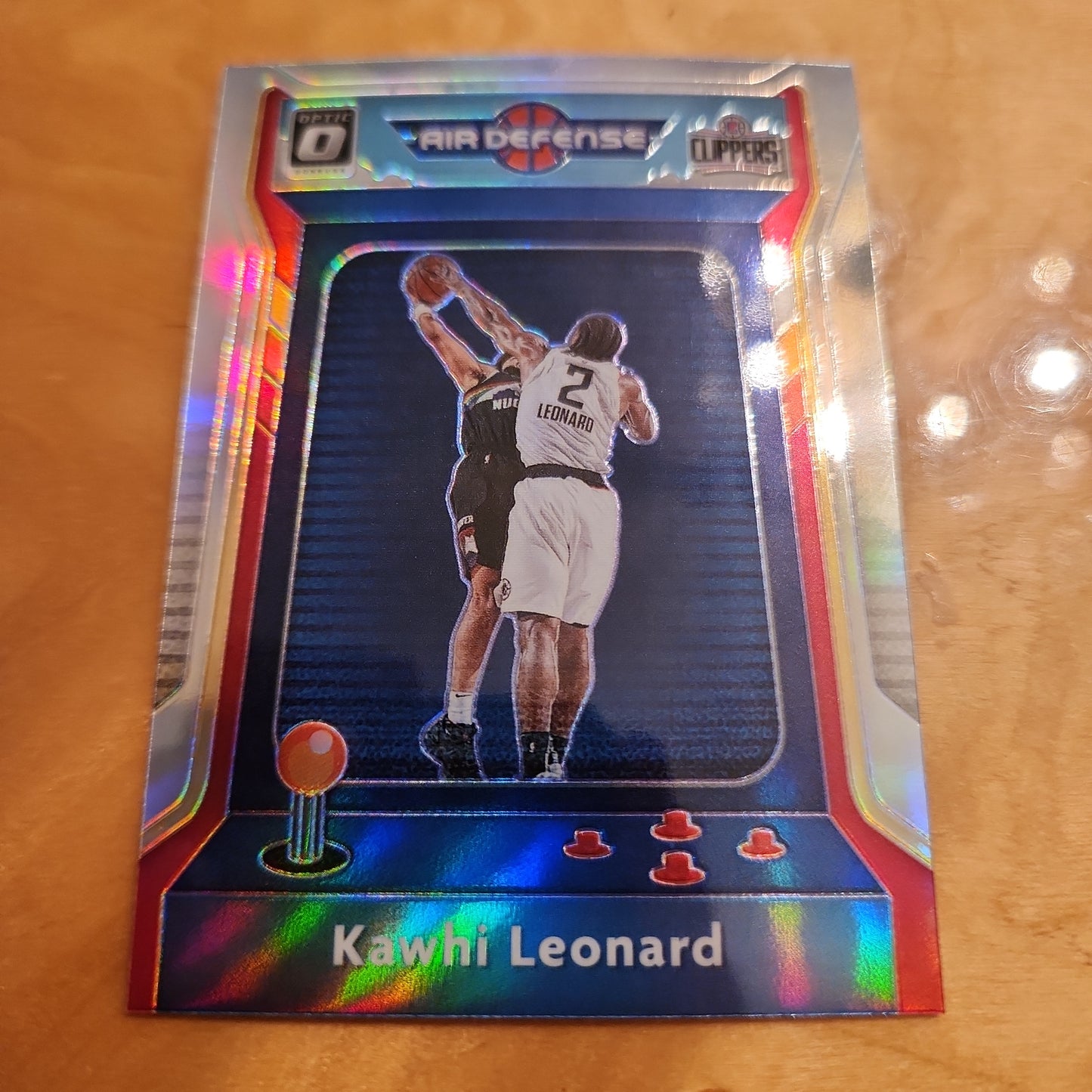 Panini Optic Prizm Air Defenses Kawhi Leonard #4