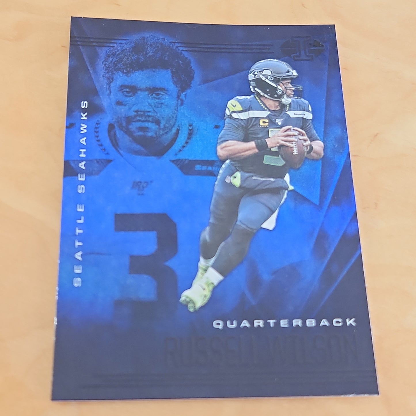 Panini Illusions Blue Russell Wilson #93