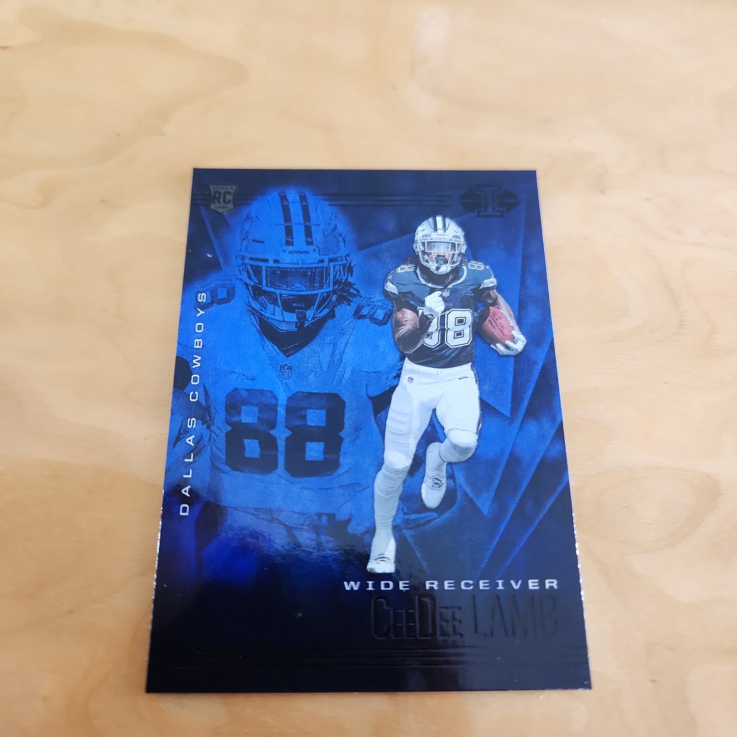 Panini Illusions Blue CeeDee Lamb RC #18