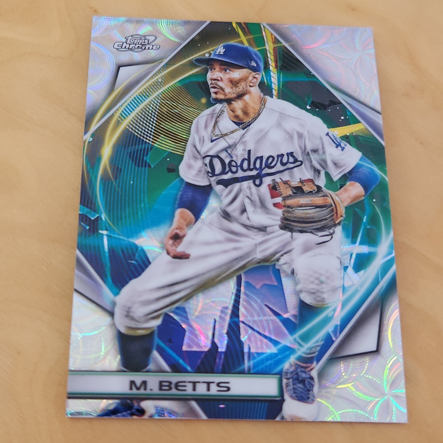 Topps Chrome Cosmic Mookie Betts #190