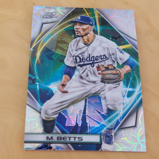 Topps Chrome Cosmic Mookie Betts #190