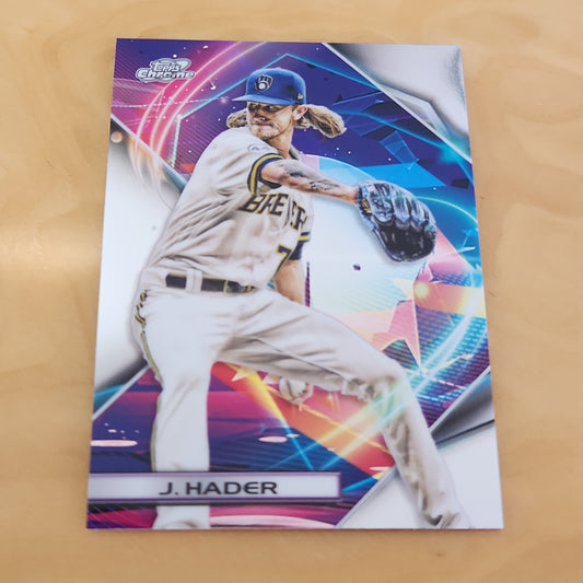 Topps Chrome Cosmic Josh Hader #75