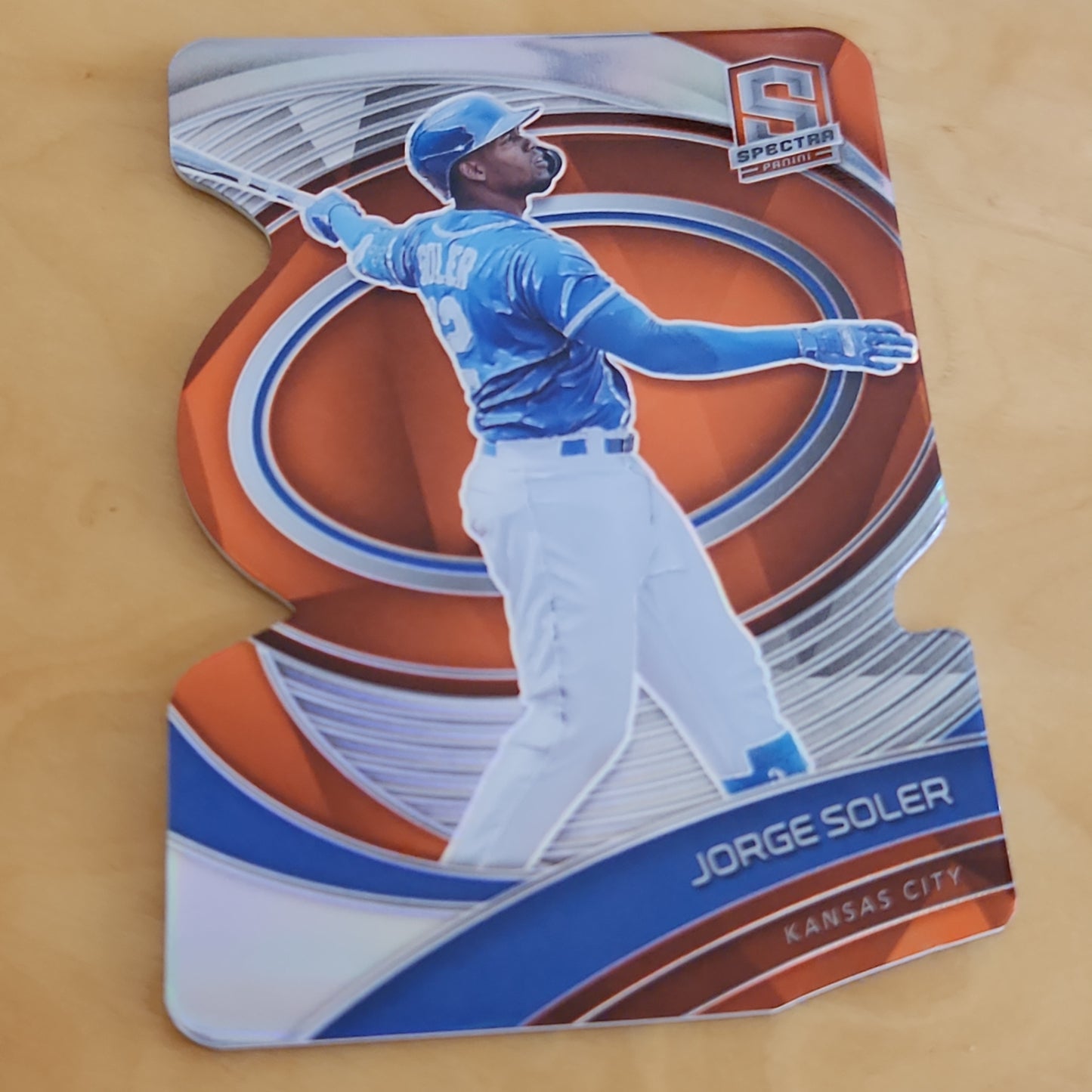 Panini Prizm Spectra Orange Dye-Cut Jorge Soler 09/15 #21