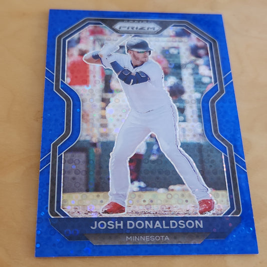 Panini Prizm Blue Disco Josh Donaldson 105/199 #201