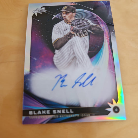Topps Chrome Blake Snell Auto #SGA-BS