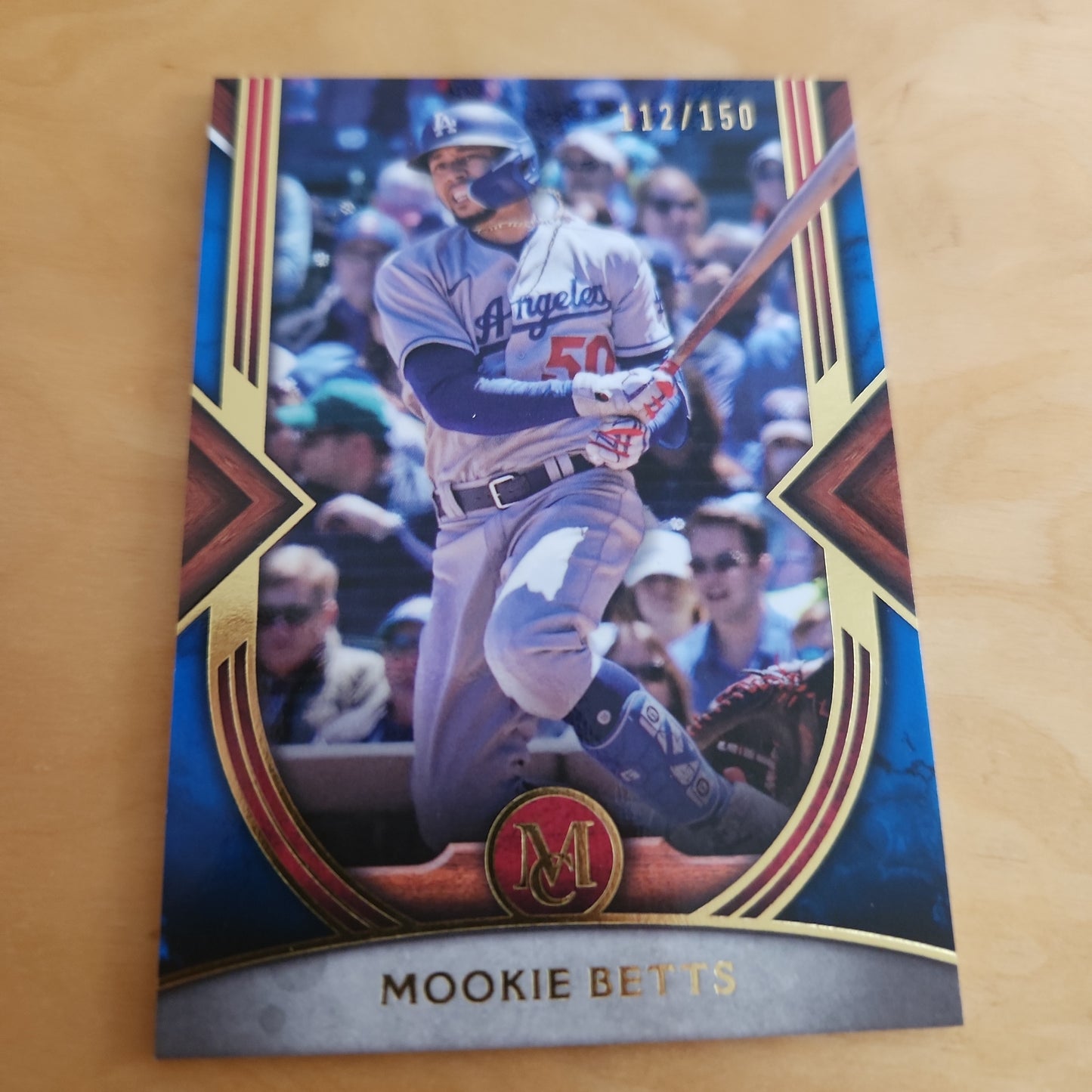 Topps MC Blue Mookie Betts 112/150 #5