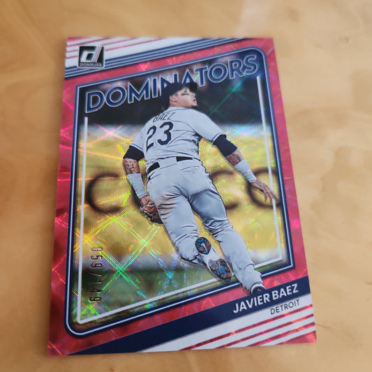 Panini Donruss Dominators Javier Baez 059/149 #D-3