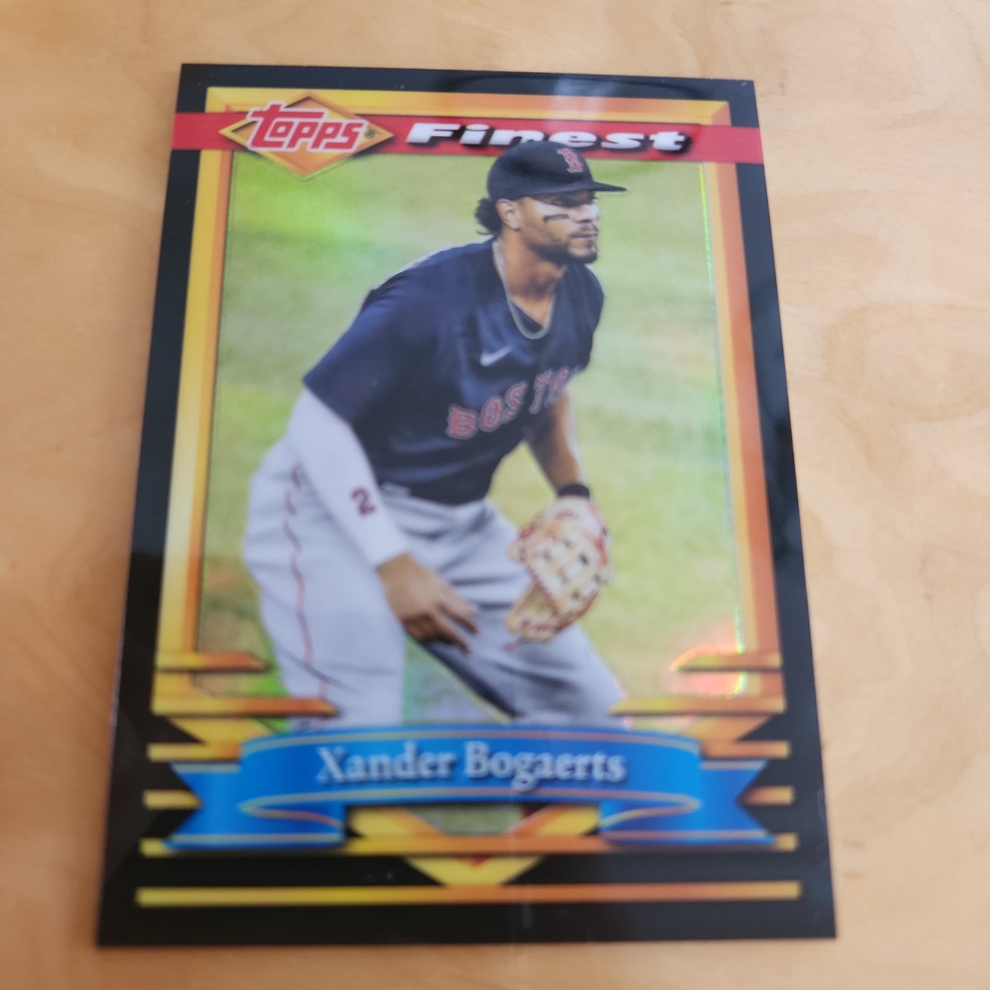 Topps Finest Xander Bogaerts 4/25 #34