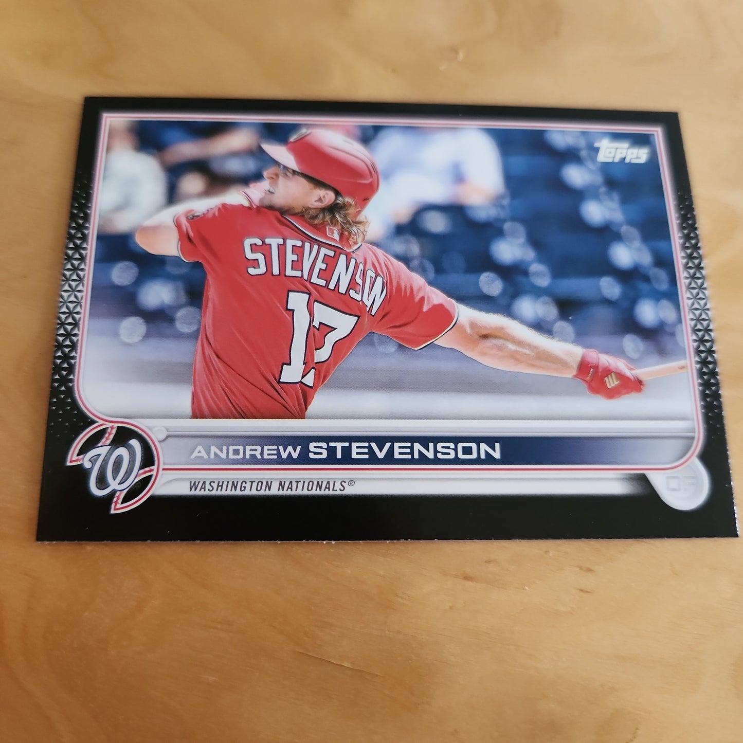 Topps Black Andrew Stevenson 17/71 #US173