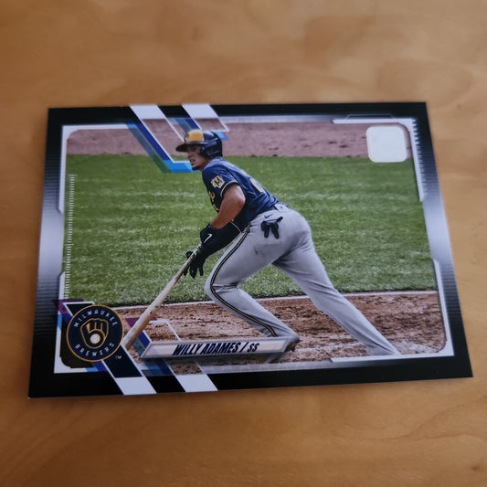 Topps 70th Anniversary Updated Series Black Willey Adams 4/70 #US276