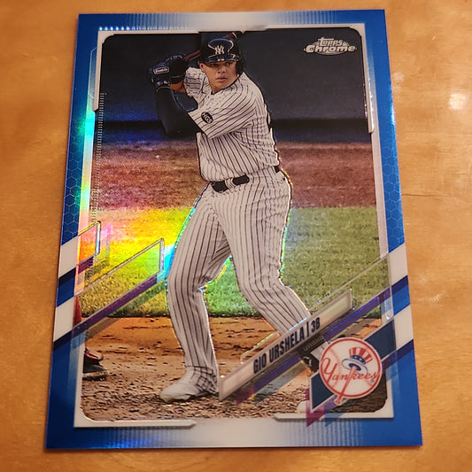 Topps Chrome Gio Urshela 100/150 #220