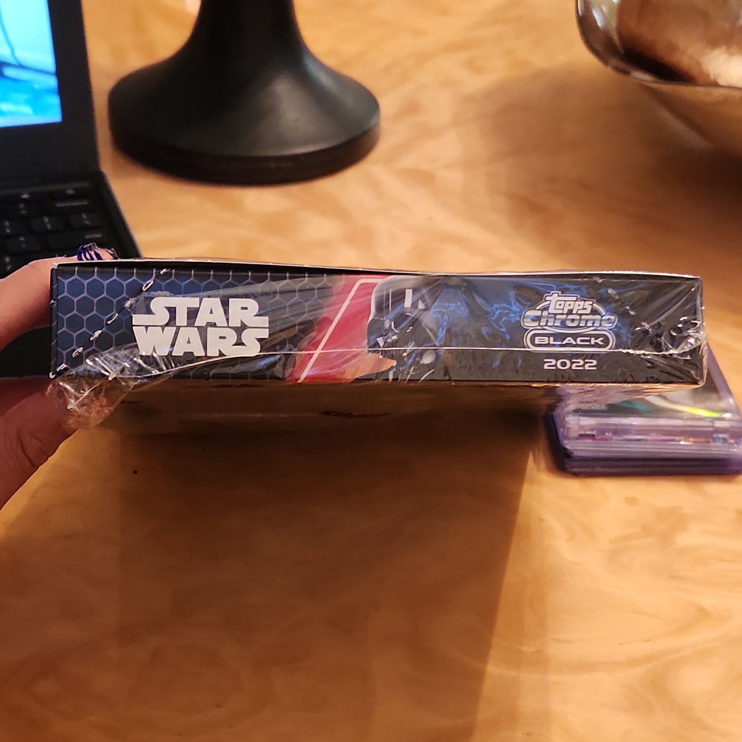 Openned Topps Chrome Black 2022 Star Wars