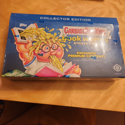 Sealed Topps Collector Edition Garbage Pail Kids Book Worms Sticker Cards