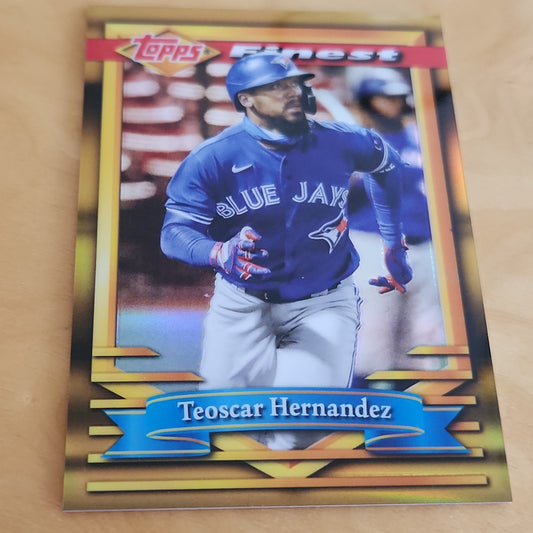 Topps Finest Yellow Teoscar Hernandez 39/50 #173