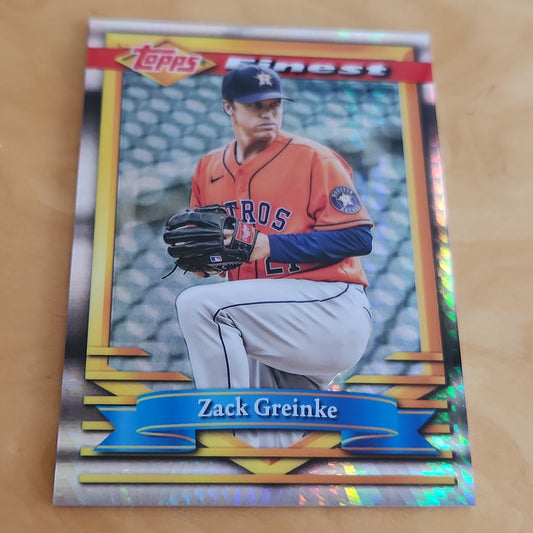 Topps Finest Zack Greinke 20/35 #193