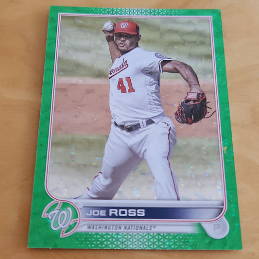 Topps Green Refractor Updated Series Joe Ross #470/499 #US132