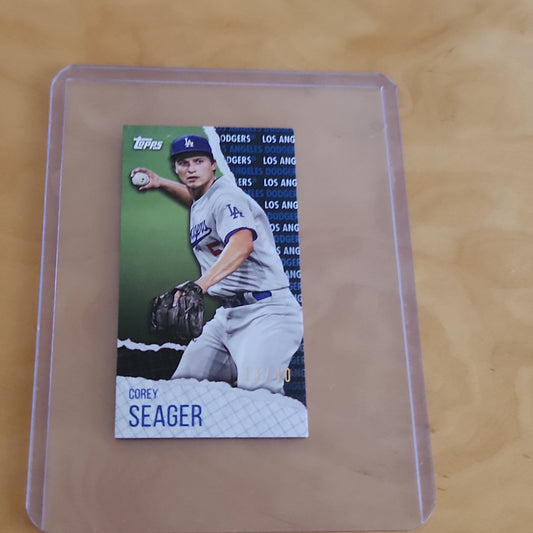Topps Mini Corey Seager 13/40 #MRIP-CS