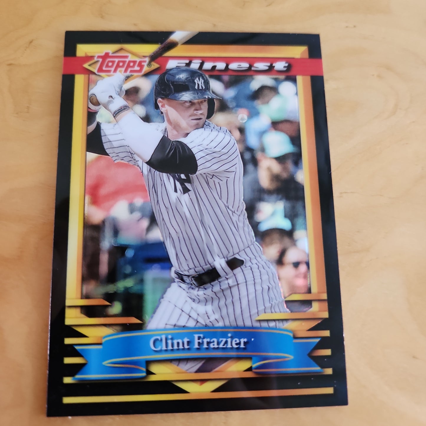 Topps Finest Black Clint Frazier 09/25 #29