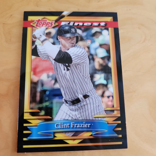 Topps Finest Black Clint Frazier 09/25 #29