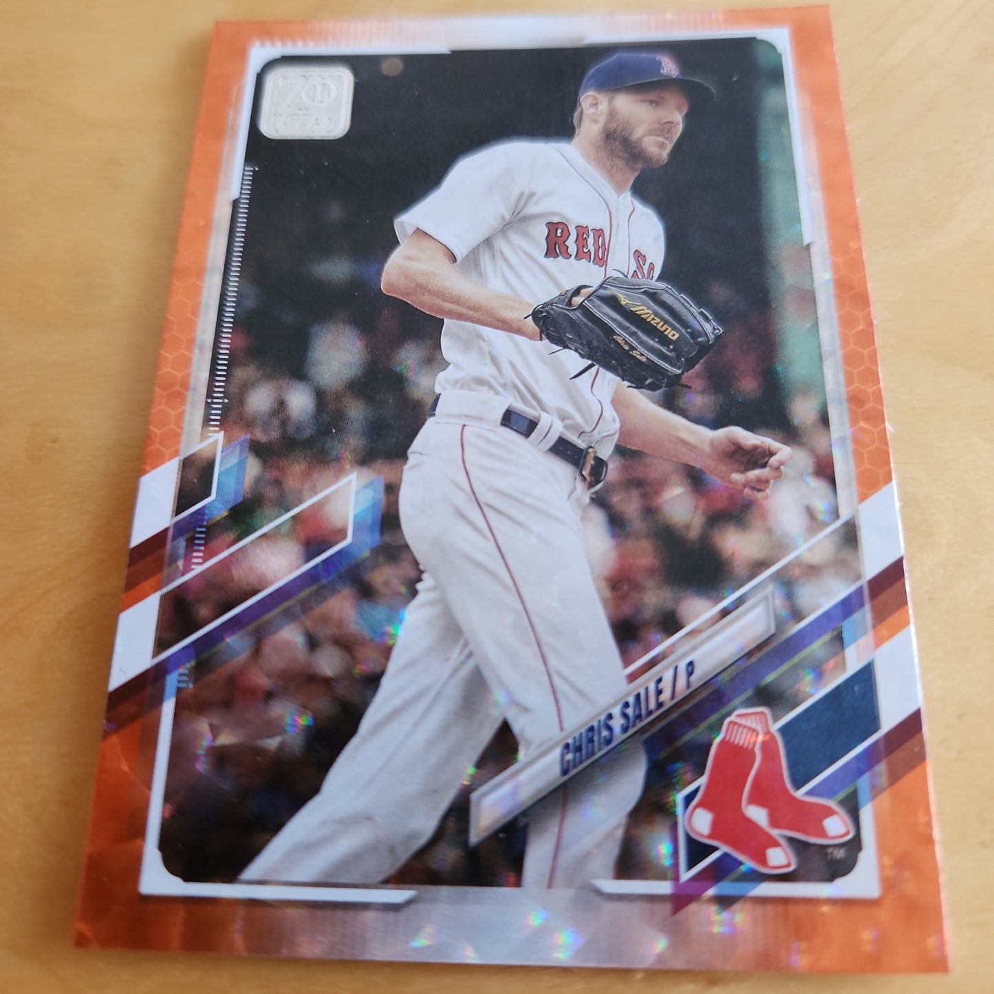 Panini Topps 70th Anniversary Orange Chris Sale 184/299 #609