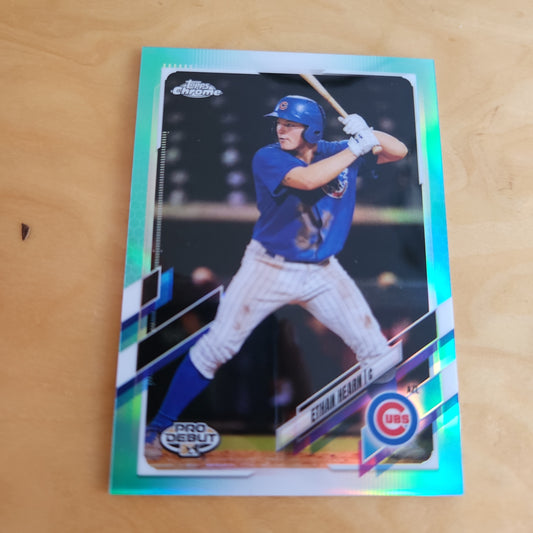 Topps Chrome Green Pro Debut Ethan Mearn 32/75 PDC-121