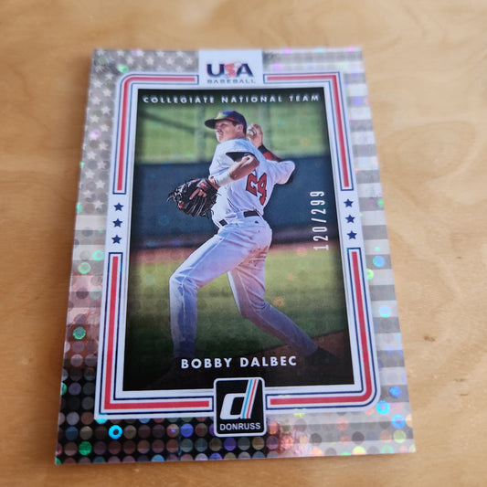 Panini Donruss USA Baseball Bobby Dalbec #USA-4