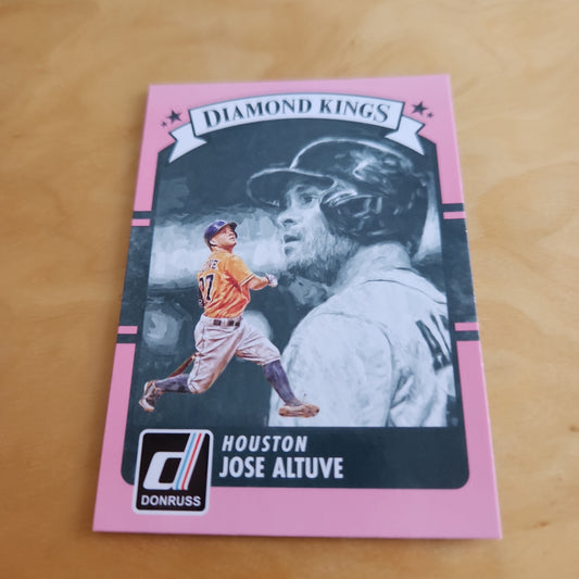 Panini Donruss Diamond Pink Jose Altuve #11