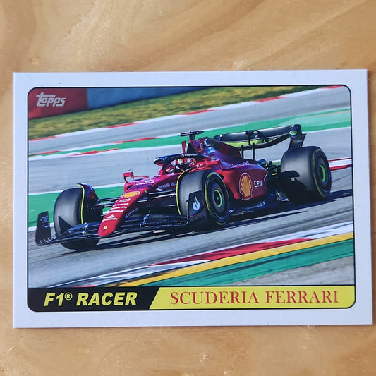 2022 Topps F1 Racer Scuderia Ferrari Charles Leclerc F1-75 #T68-CL