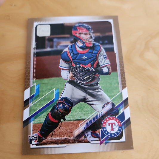 Topps 70th Anniversary Brown Jonah Heim RC 1835/2021 #628