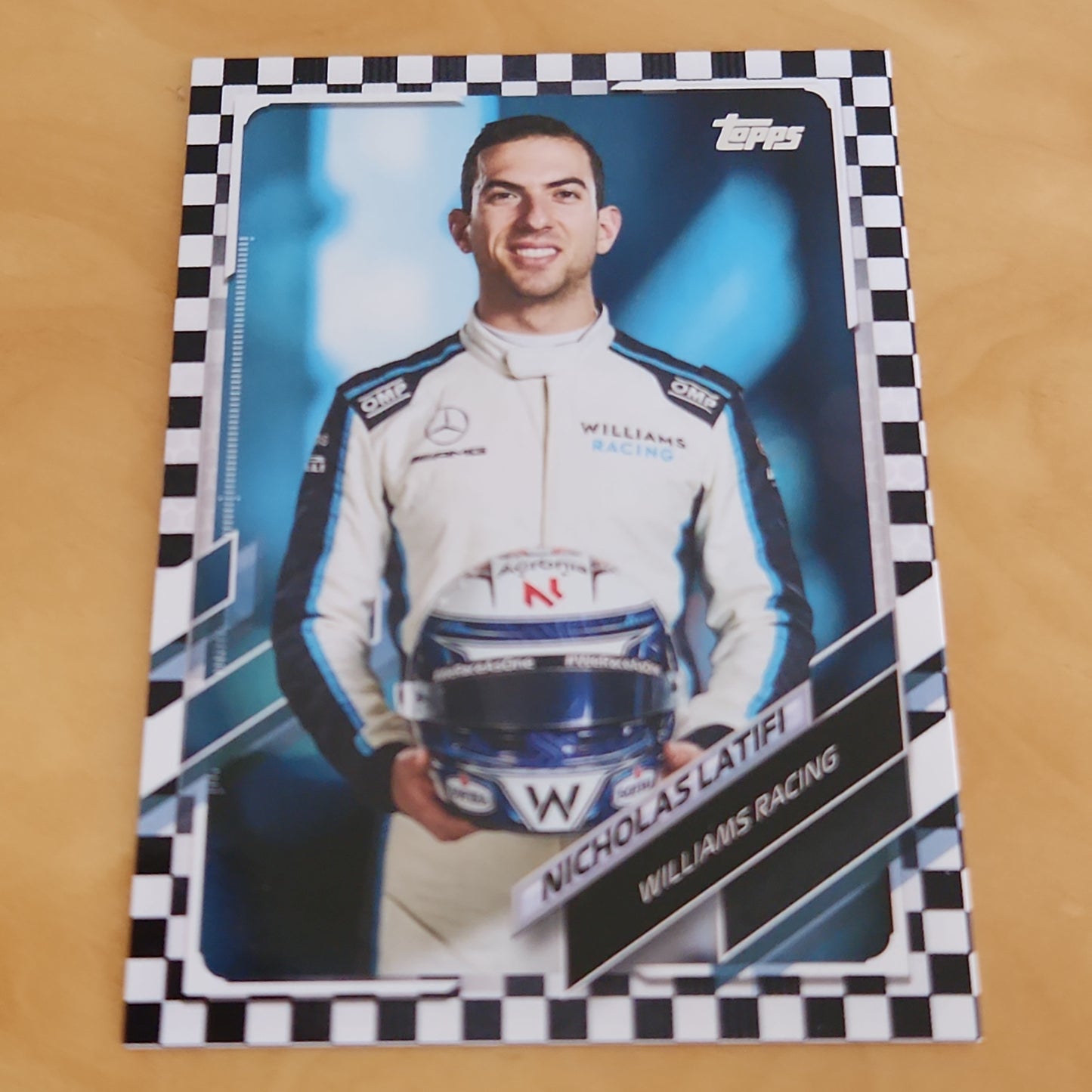 Topps Checkered Nicholas Latifi #20