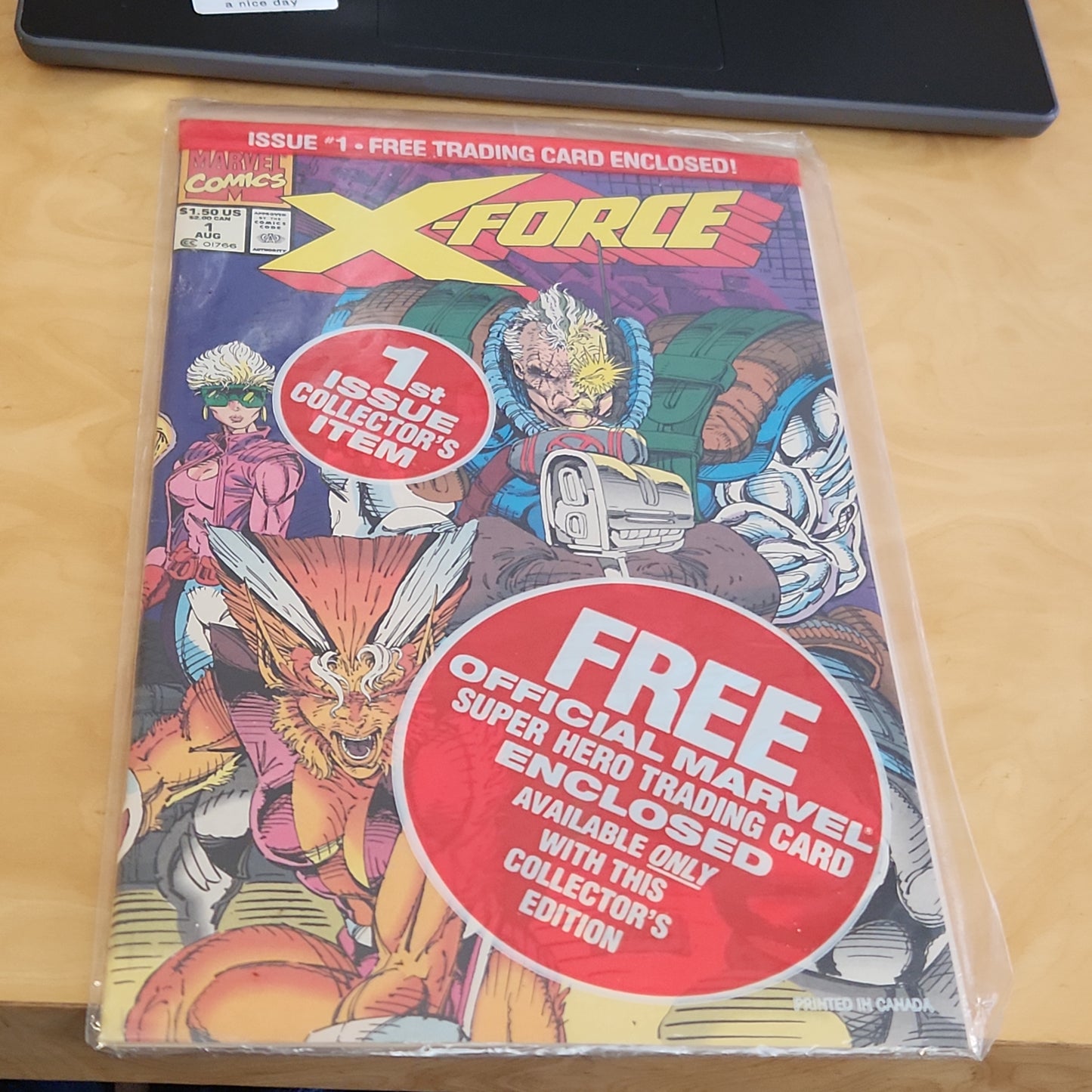 Marvel Comics X Force Free Offical Suoer Hero Trading Card