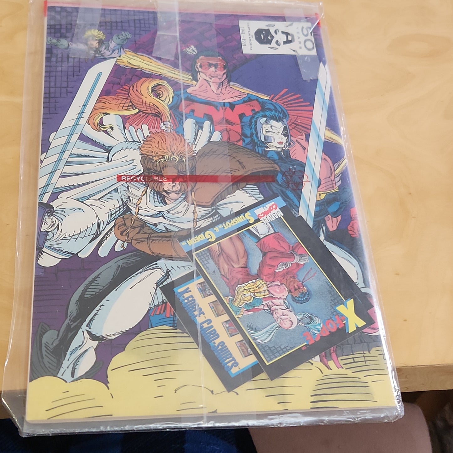 Marvel Comics X Force Free Offical Suoer Hero Trading Card