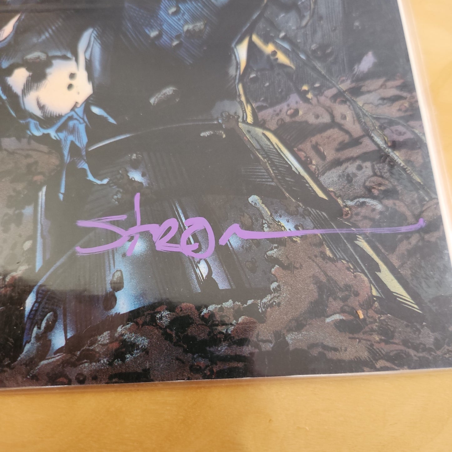 Continum Comics The Dark Autograph