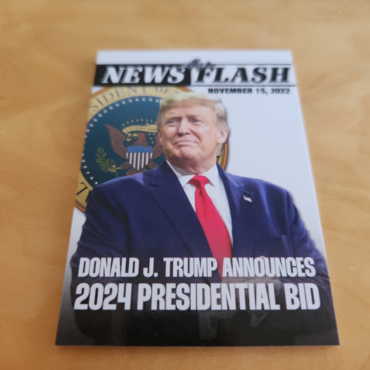 Leaf News Flash Donald J. Trump 1/910 #NF-DT1