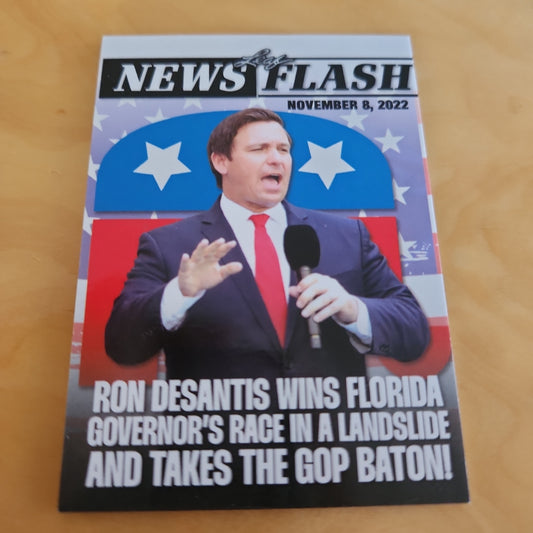 Leaf News Flash Ron Desantis 1/552 #NF-RD1